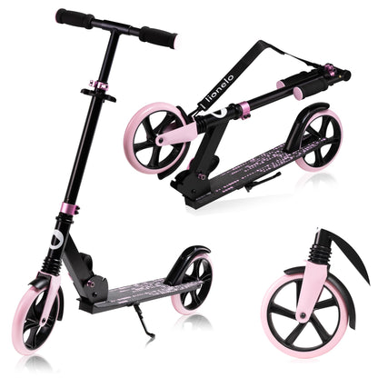 Lionelo Luca Cityroller must/roosa, 4,1 kg, kokkupandav, 100 kg
