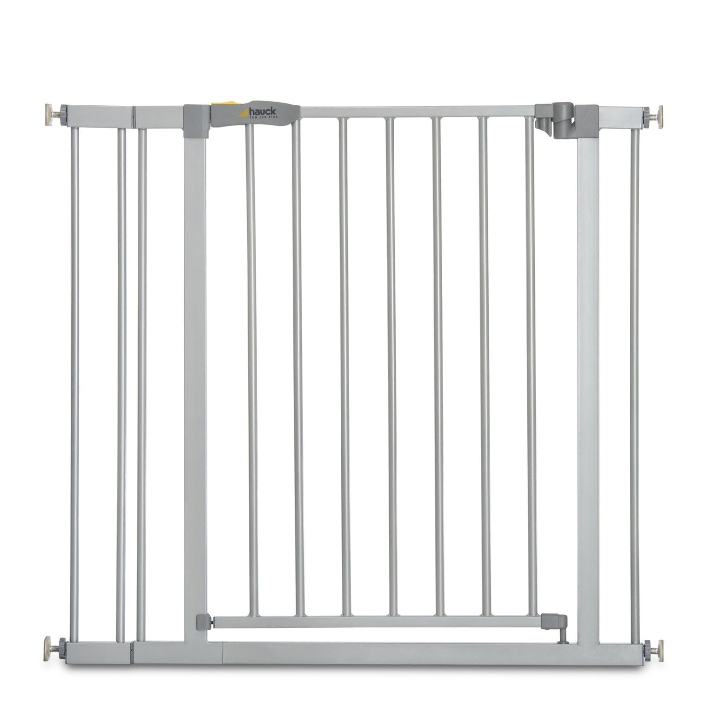 hauck Stop N Safe 2 turvavärav 9 cm laiendusega, 84–89 cm, hõbedane