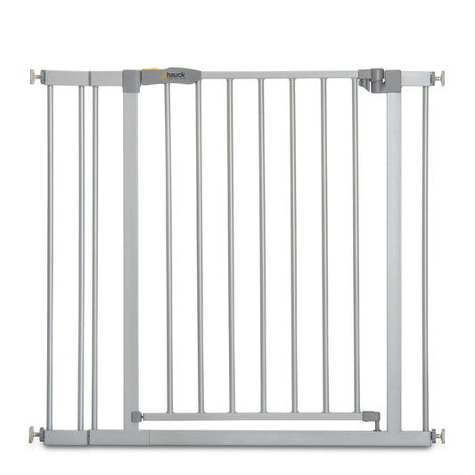 hauck Stop N Safe 2 turvavärav 9 cm laiendusega, 84–89 cm, hõbedane
