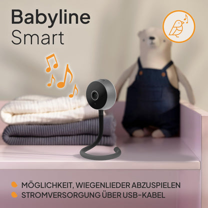 Lionelo Care Babyline Smart -itkuhälytin, musta, BABYLINE SMART