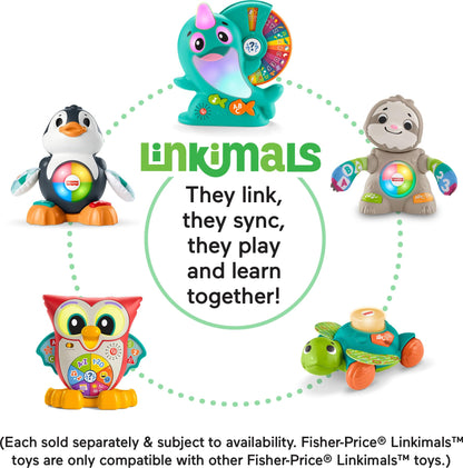 Fisher-Price Linkimals muusikaline merikilpkonn (prantsuskeelne versioon)