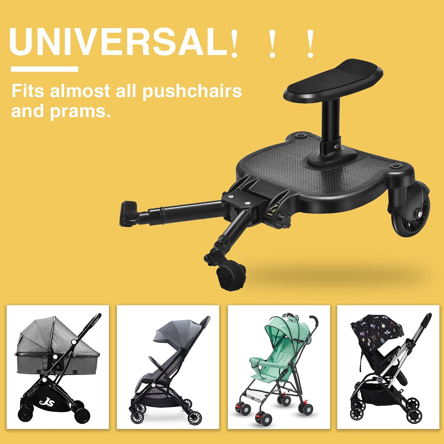 Vihir universaalne seisulaud vankrile istmega, kuni 25 kg