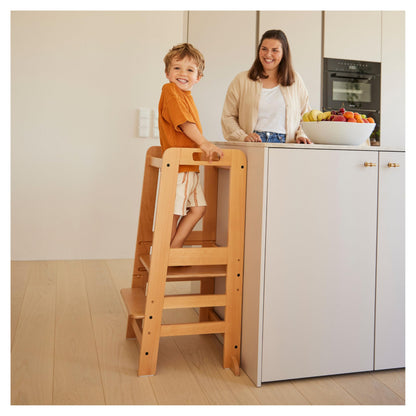 hauck Learn N Explore Montessori õppetorn, FSC® pöögipuidust