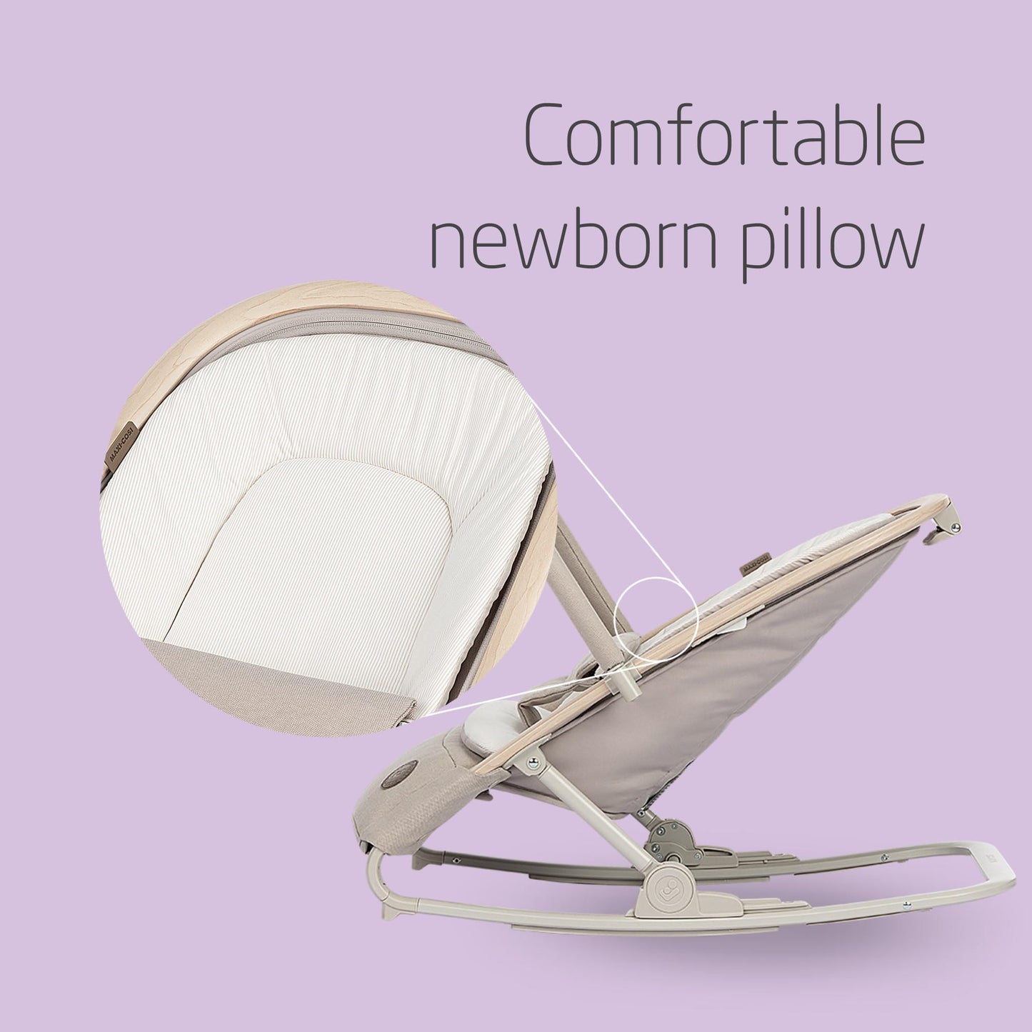Maxi-Cosi Kori 2-in-1 lamamistool mängukaarega, Classic Beige