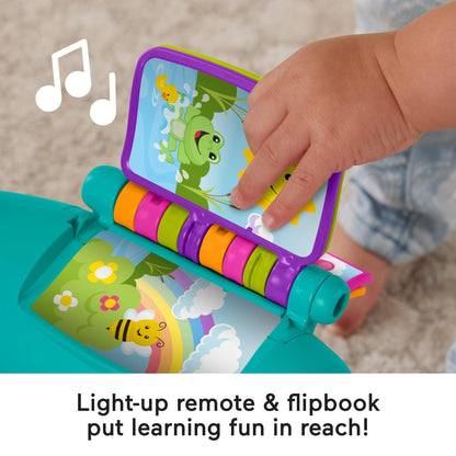 Fisher-Price Laugh & Learn Smart Stages õppetool (EN/DE/FR), 6–36 k, roheline