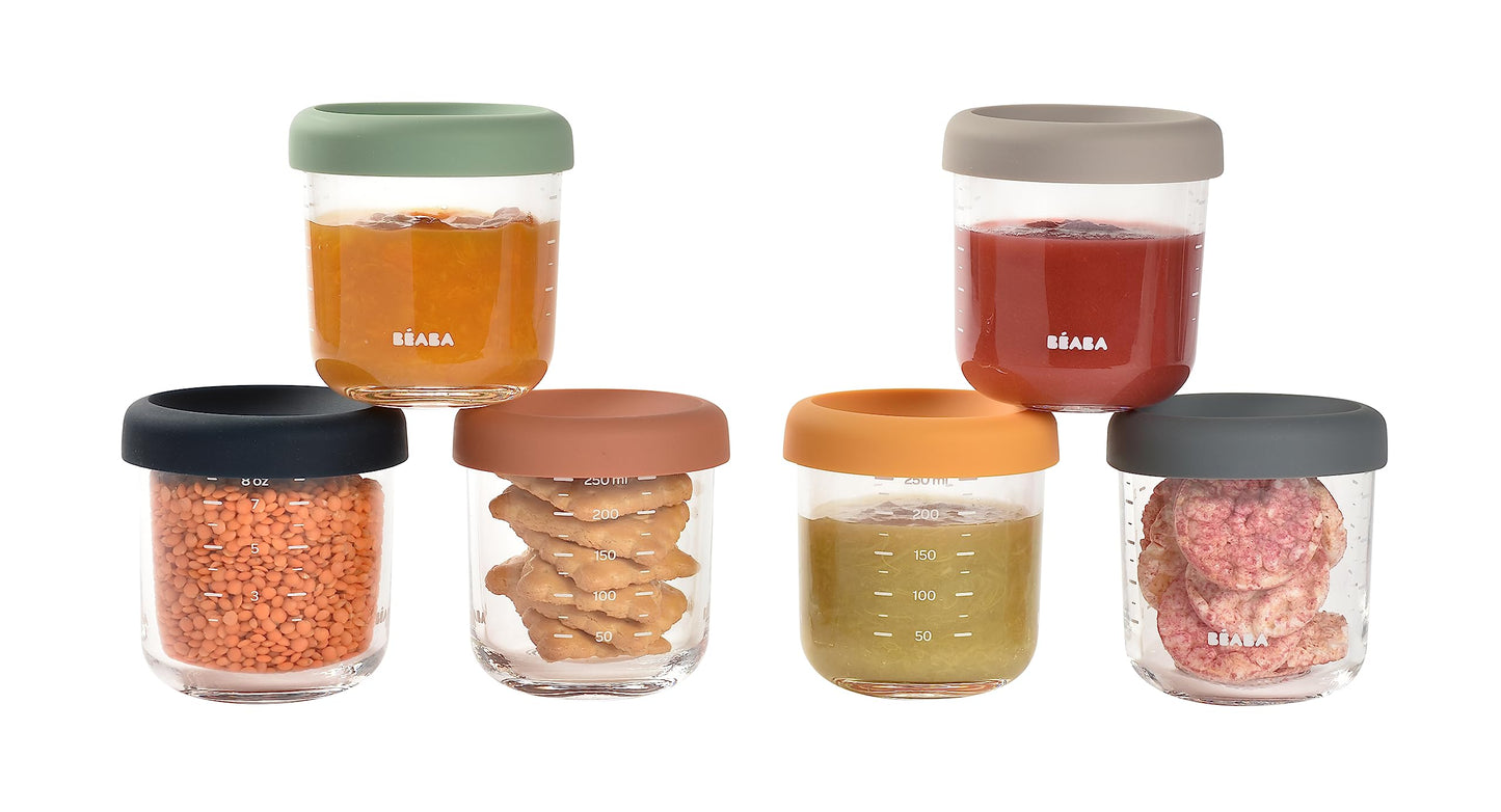 Béaba toidunõude komplekt 6 tk 250 ml Sunrise