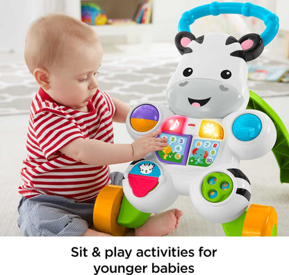 Fisher-Price Zebra kõndimistugi – muusika ja tuledega alates 6. elukuust, sebra