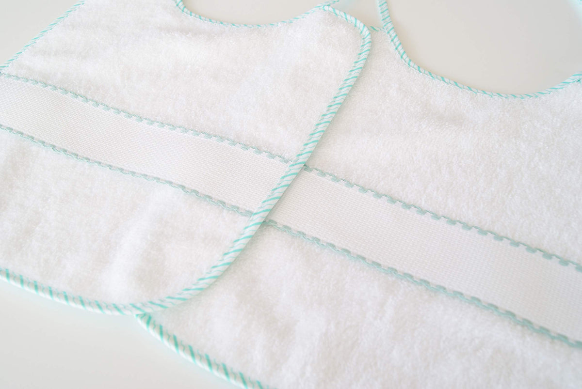 Interbaby ristipistoruokalaput 12 kpl 20 x 25 cm, valkoinen, malli 00042