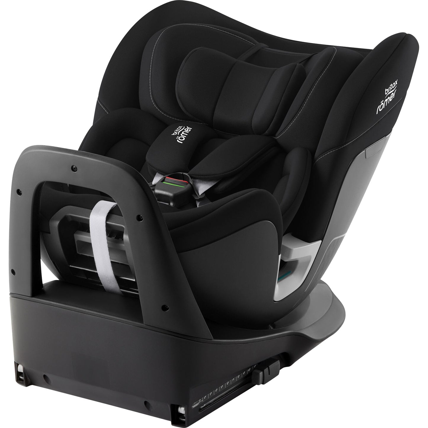 Britax Römer Rider turvatool, ISOFIX ja tugijalaga, 40–125 cm, Space Black