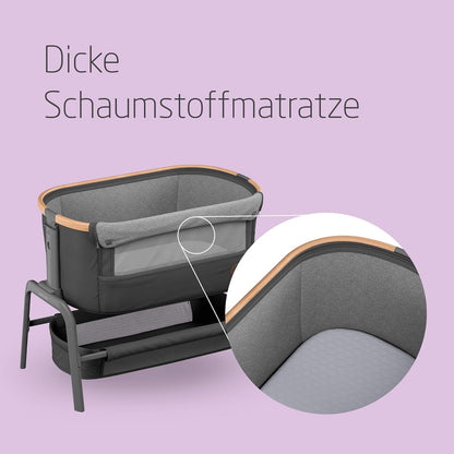 Maxi-Cosi Iora vooditasku, Essential Graphite, 0–6 kuud, kuni 9 kg