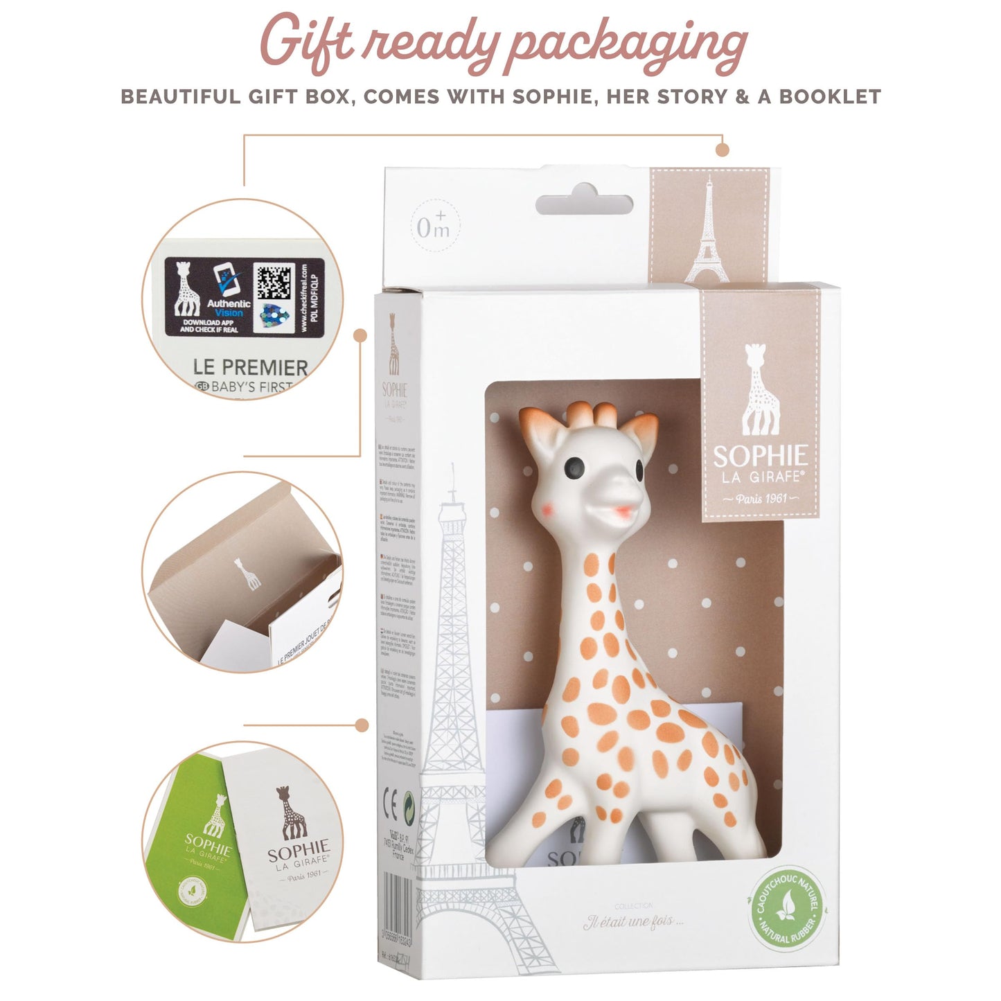 Sophie la girafe närimislelu