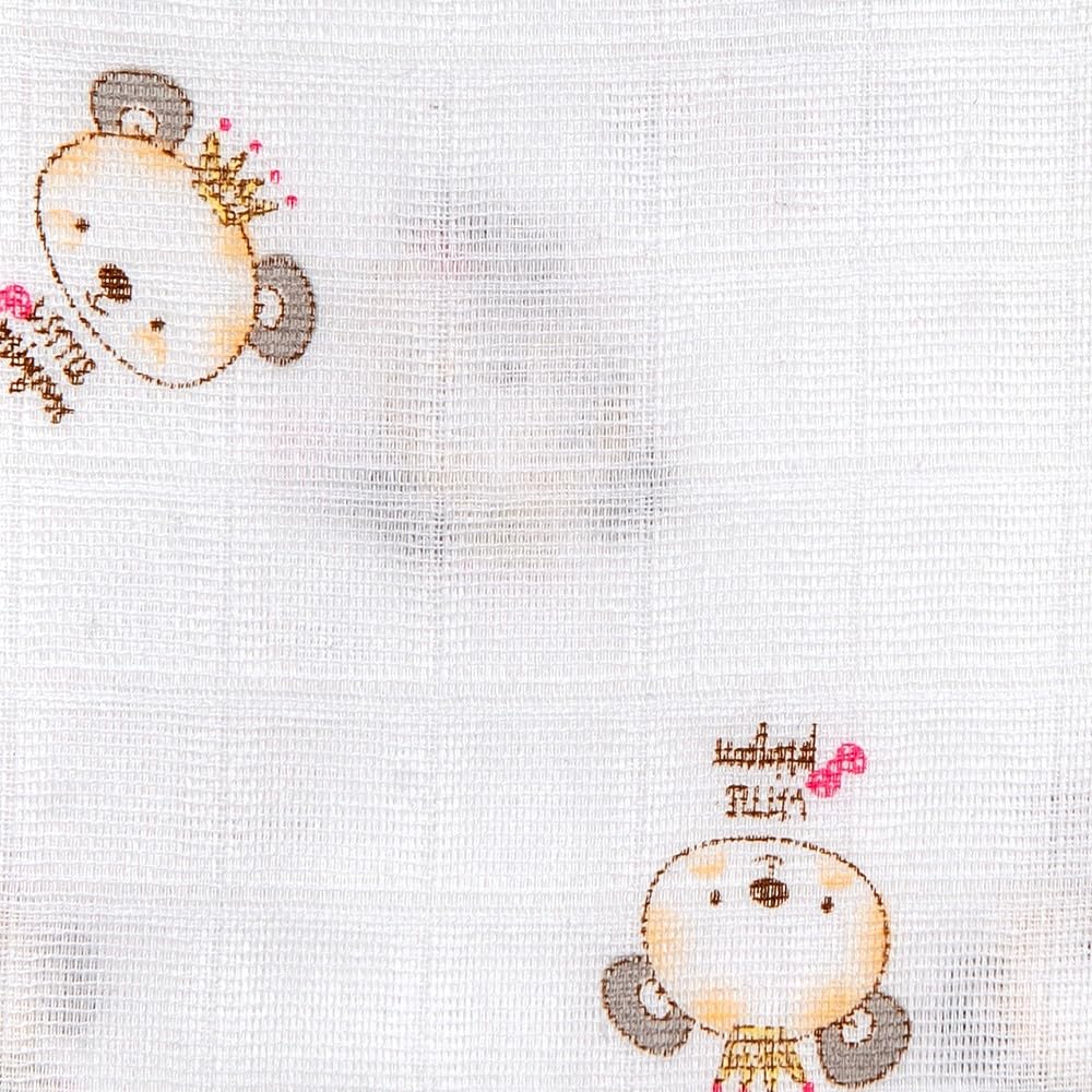 Interbaby 3-osaline marlite komplekt, 80 × 80 cm, roosade mustritega