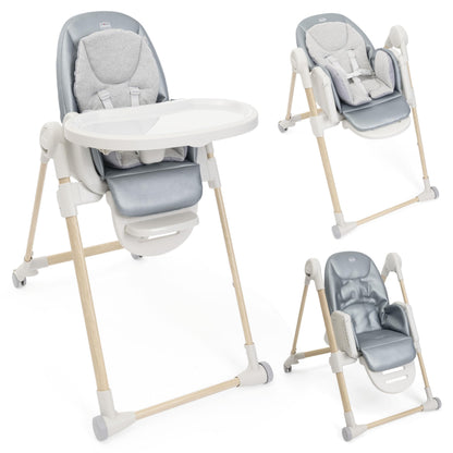 Chicco Polly Armonia multifunktsionaalne söögitool ja lamamistool 0–40 kg, reguleeritav, roheline