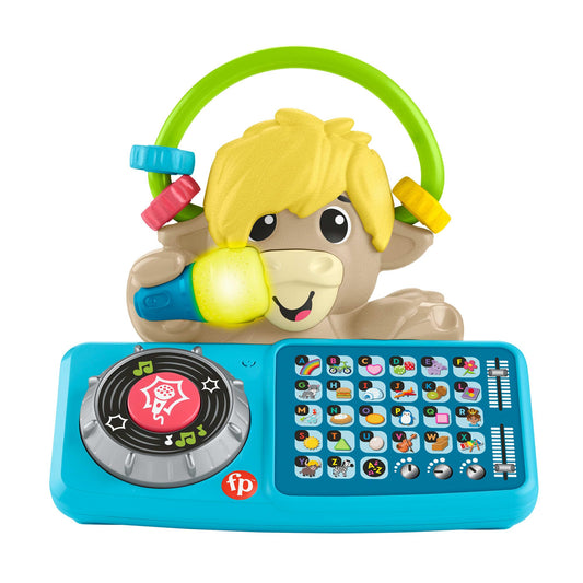Fisher-Price Animal Band Lello il Torello interaktiivne õppepull, itaaliakeelne, 9+ kuud