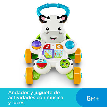 Fisher-Price Learn with Me Zebra käimistugi, muusikaline tegevusmänguasi, alates 6 kuust