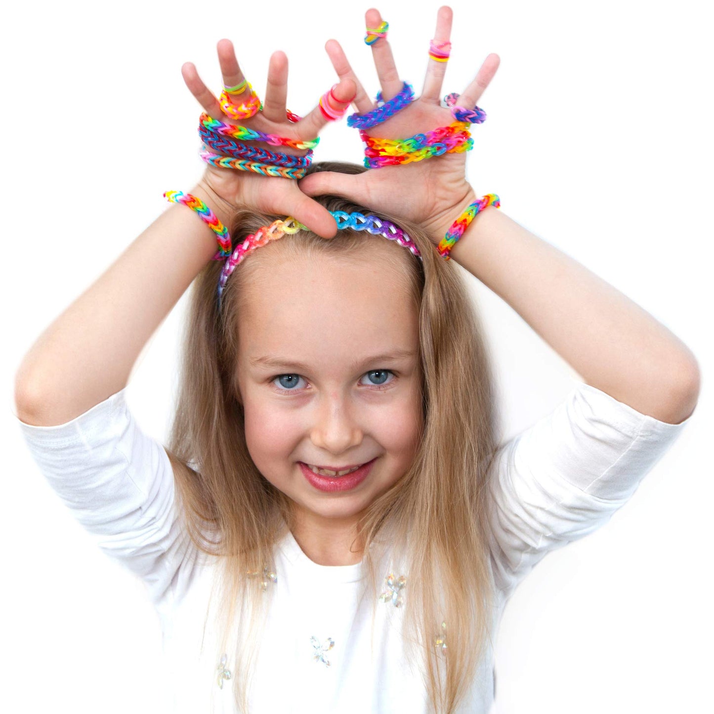 Blinky Loom® XXL loomekummide komplekt, 5200 kummi ja 24 värvi
