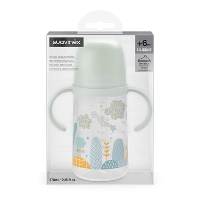 Suavinex Dreams Blue joogitops sangadega 270 ml (alates 6 kuust)