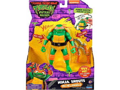 Ninja Turtles delux-figuur “Michelangelo” heliefektidega, 7 cm