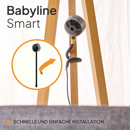Lionelo Care Babyline Smart -itkuhälytin, musta, BABYLINE SMART
