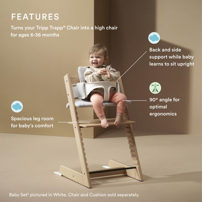 Stokke Tripp Trapp Baby Set² beebikomplekt 6–36 kuud, must