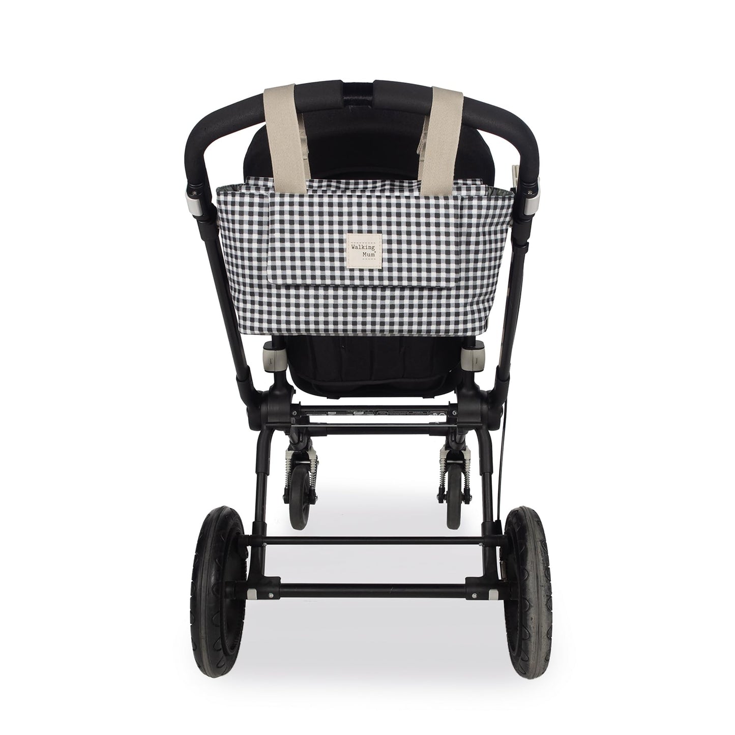 Walking Mum “I Love Vichy” vankrikott/organisaator, must, 31 × 17 × 12 cm