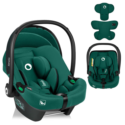 Lionelo Astrid i-Size turvahäll 40–87 cm (R129), ADAC testitud, roheline