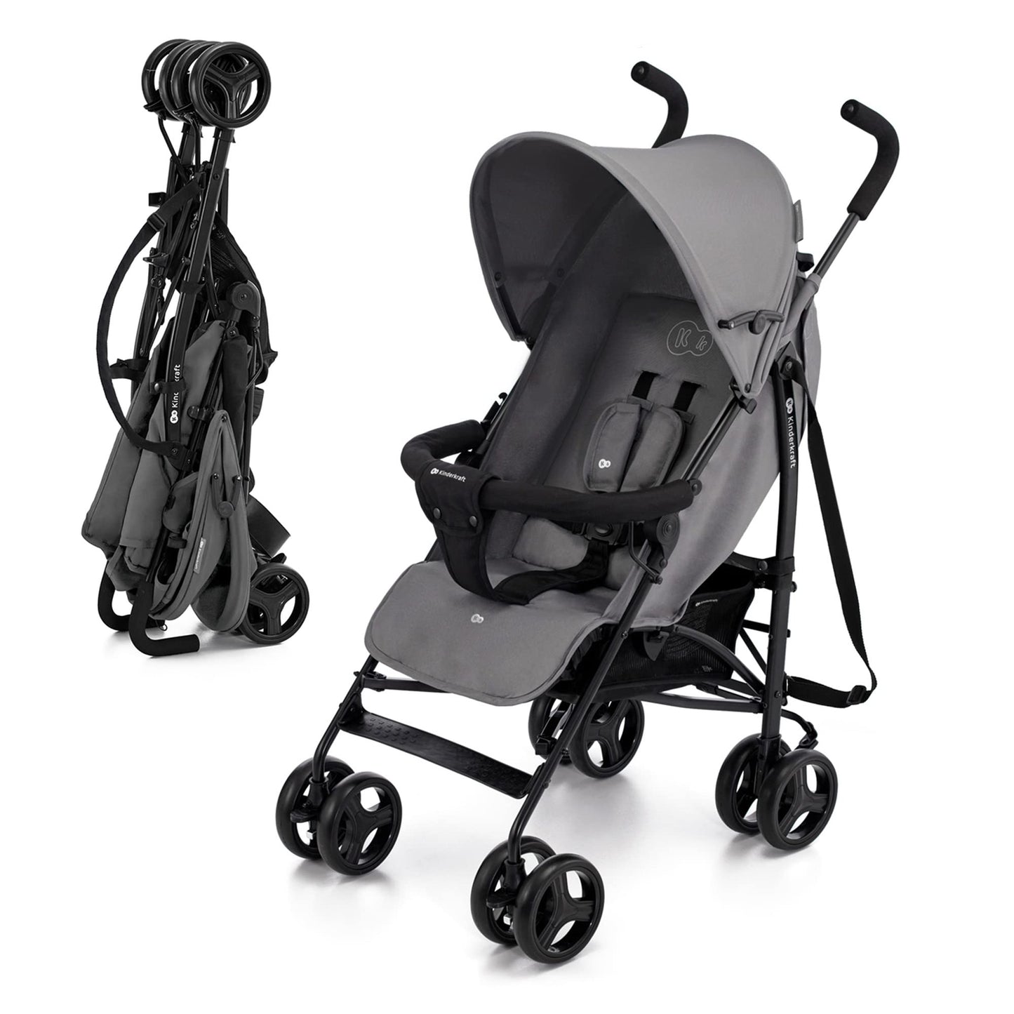 Kinderkraft TIK kergkäru Stone Grey, 6,5 kg