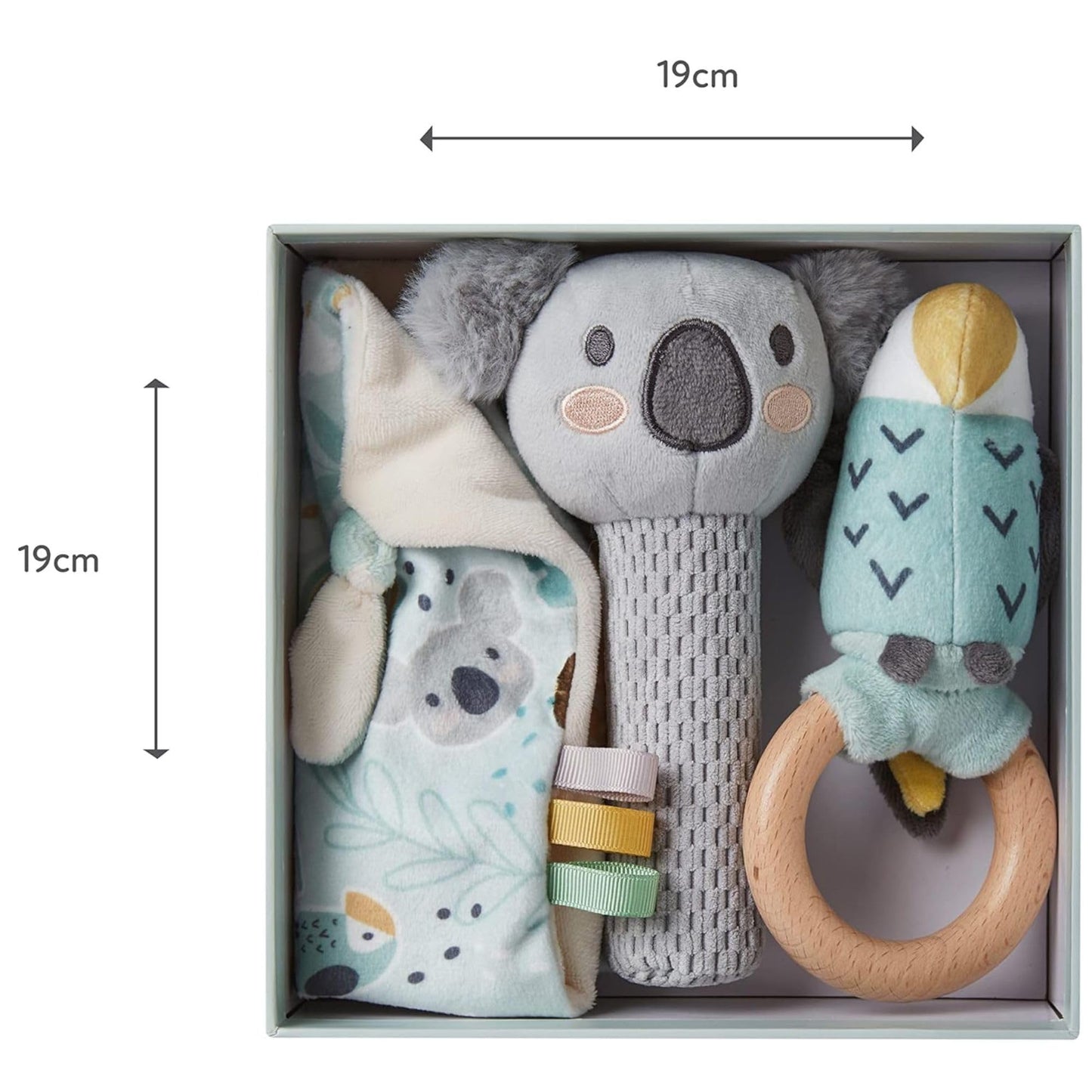 Nuby Animal Adventures beebikingituskomplekt, 3-osaline, alates sünnist