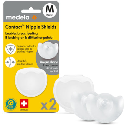 Medela Contact rinnakaitsmed, 2 tk, suurus M