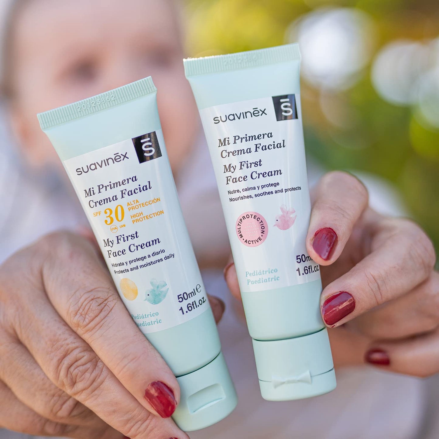 Suavinex niisutav ja kiatsev beebide näokreem SPF30, 50 ml