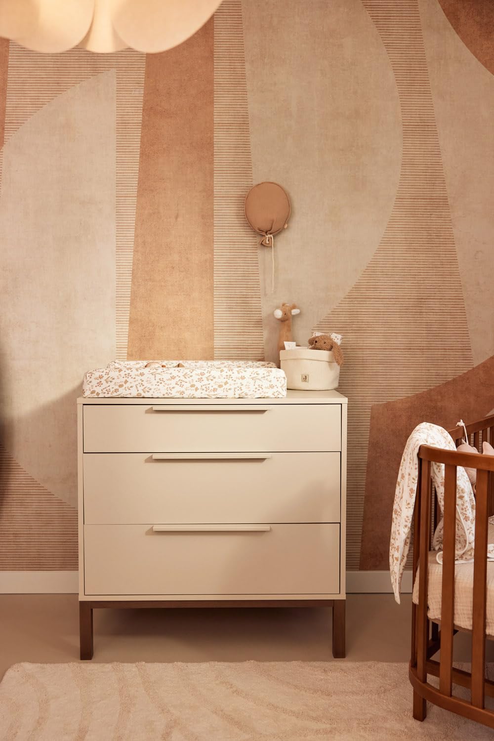 Jollein mähkimisaluse kate Bloomy, jersey, 50 × 70 cm