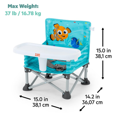 Bright Starts Disney Nemo Pop ’N Sit kaasaskantav söögitool 6 kuud kuni 3 aastat