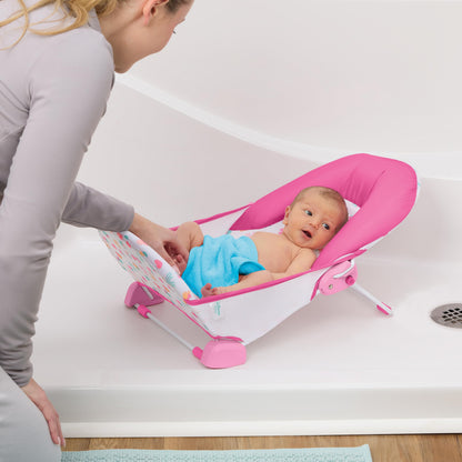 Bright Starts Disney Baby Minnie Mouse FoldAway vauvan kylpyistuin, 0–6 kuukautta, enintään 9 kg