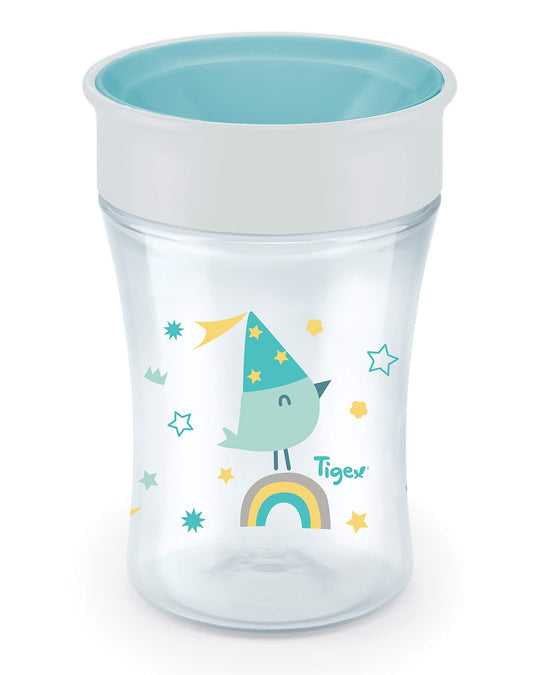 Tigex Smart’360 lekkekindel õppetass, 250 ml, sinine