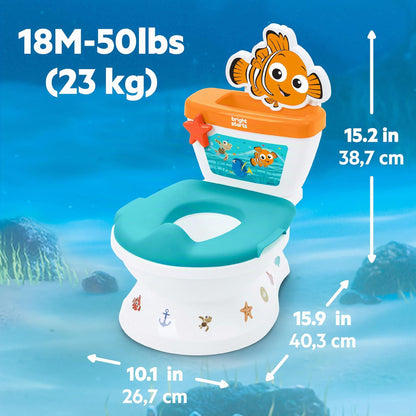 Bright Starts pottaistuin My Size 2-in-1 Disney Baby Findet Nemo, sininen, 18+ kuukautta