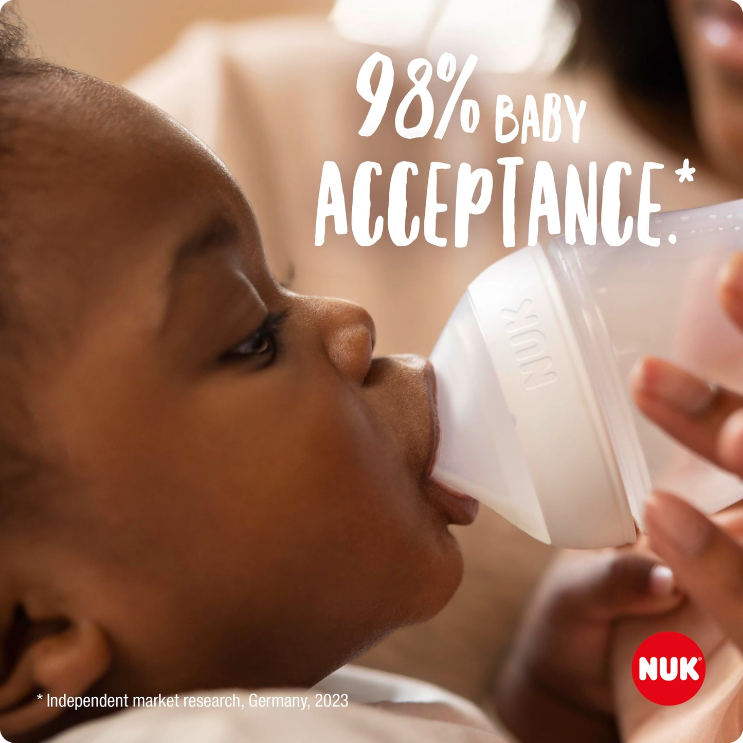 NUK Perfect Match lutipudelite komplekt 260 ml, 3+ kuud, 3 tk