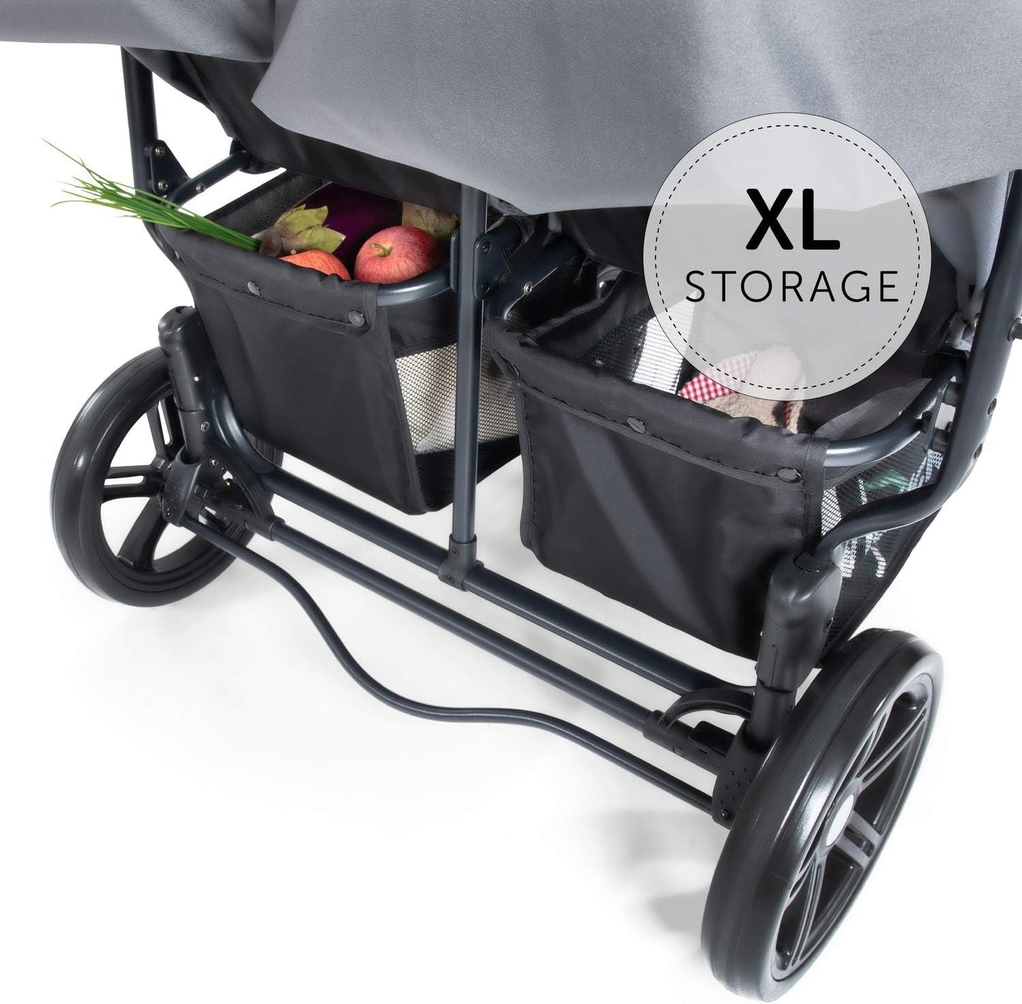 Hauck Roadster Duo SLX kahelapsekäru, hall