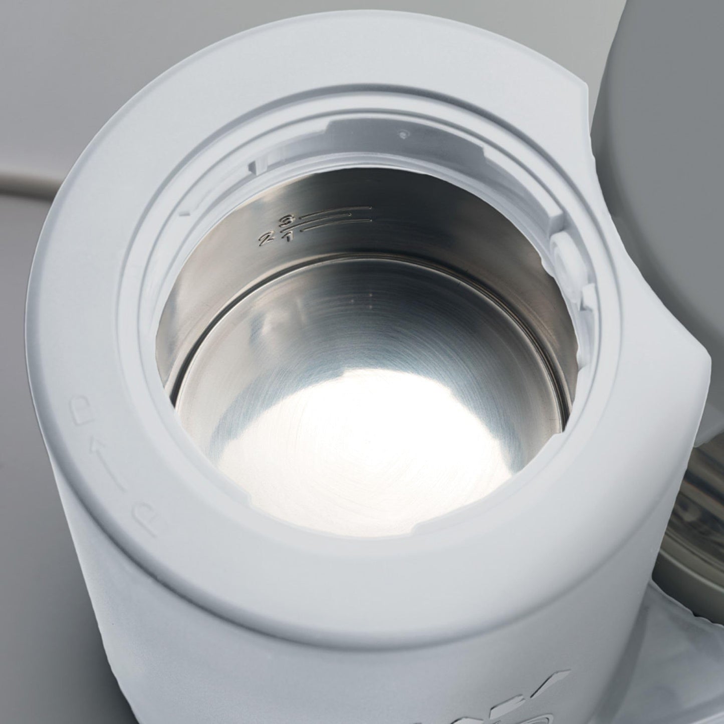 BEABA Babycook NEO beebitoidu valmistaja, klaas ja roostevaba teras, 1250 ml, hall/valge