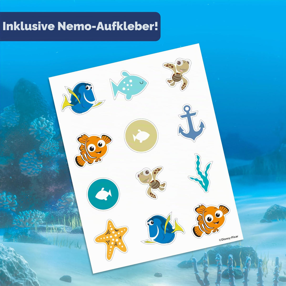 Bright Starts pottaistuin My Size 2-in-1 Disney Baby Findet Nemo, sininen, 18+ kuukautta