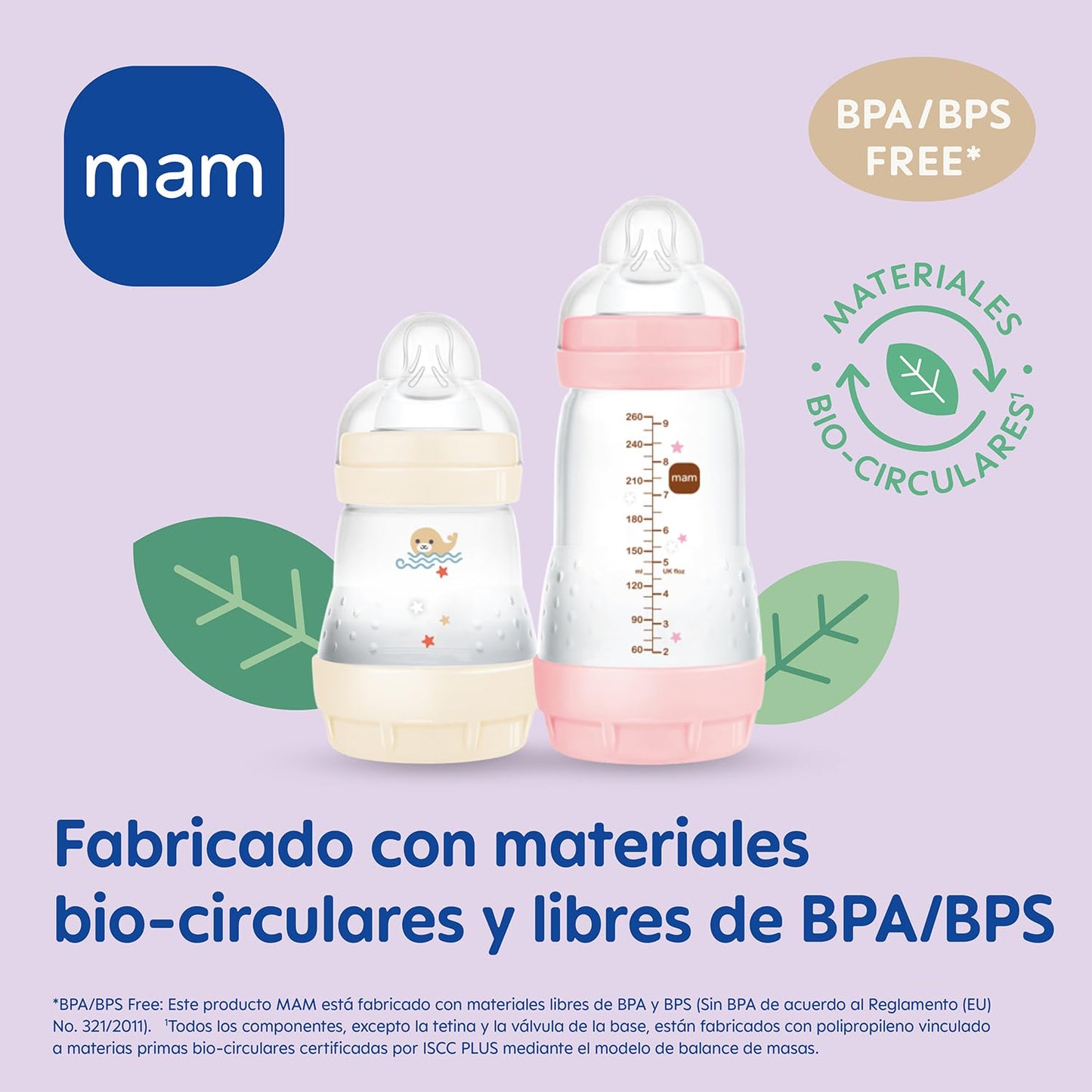 MAM Easy Start Anti-Colic lutipudel 160 ml, roosa (0+ kuud)