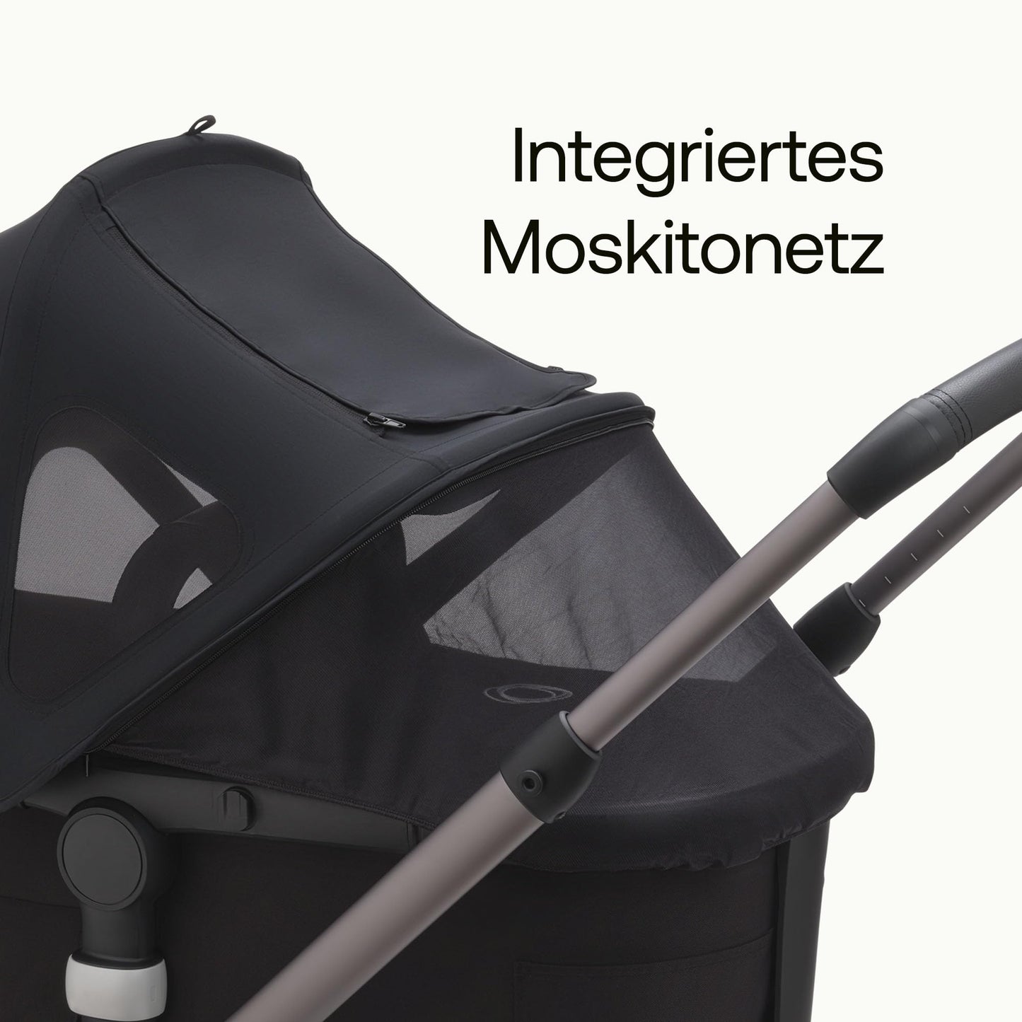 Bugaboo Fox/Cameleon3/Lynx Breezy suvine kaarvarju kangas, Misty Grey