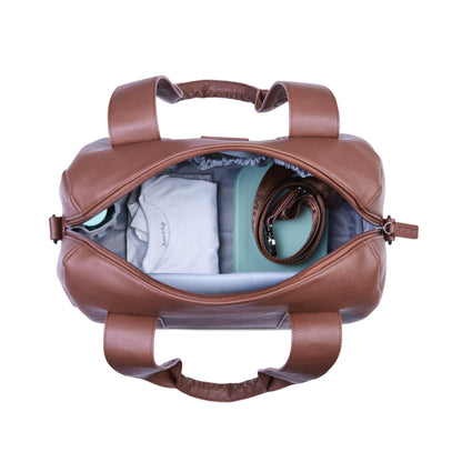 Childhome Mommy Club Signature beebitarvete kott 22L, punakaspruun
