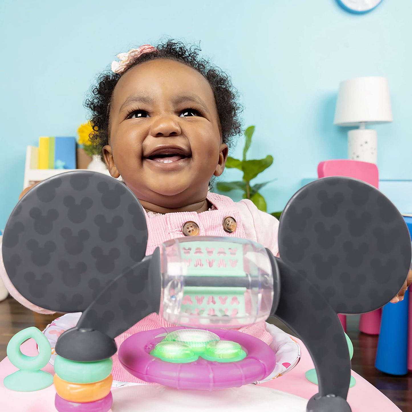 Bright Starts Disney Baby Minnie Mouse 2-in-1 käimistool mängukeskusega