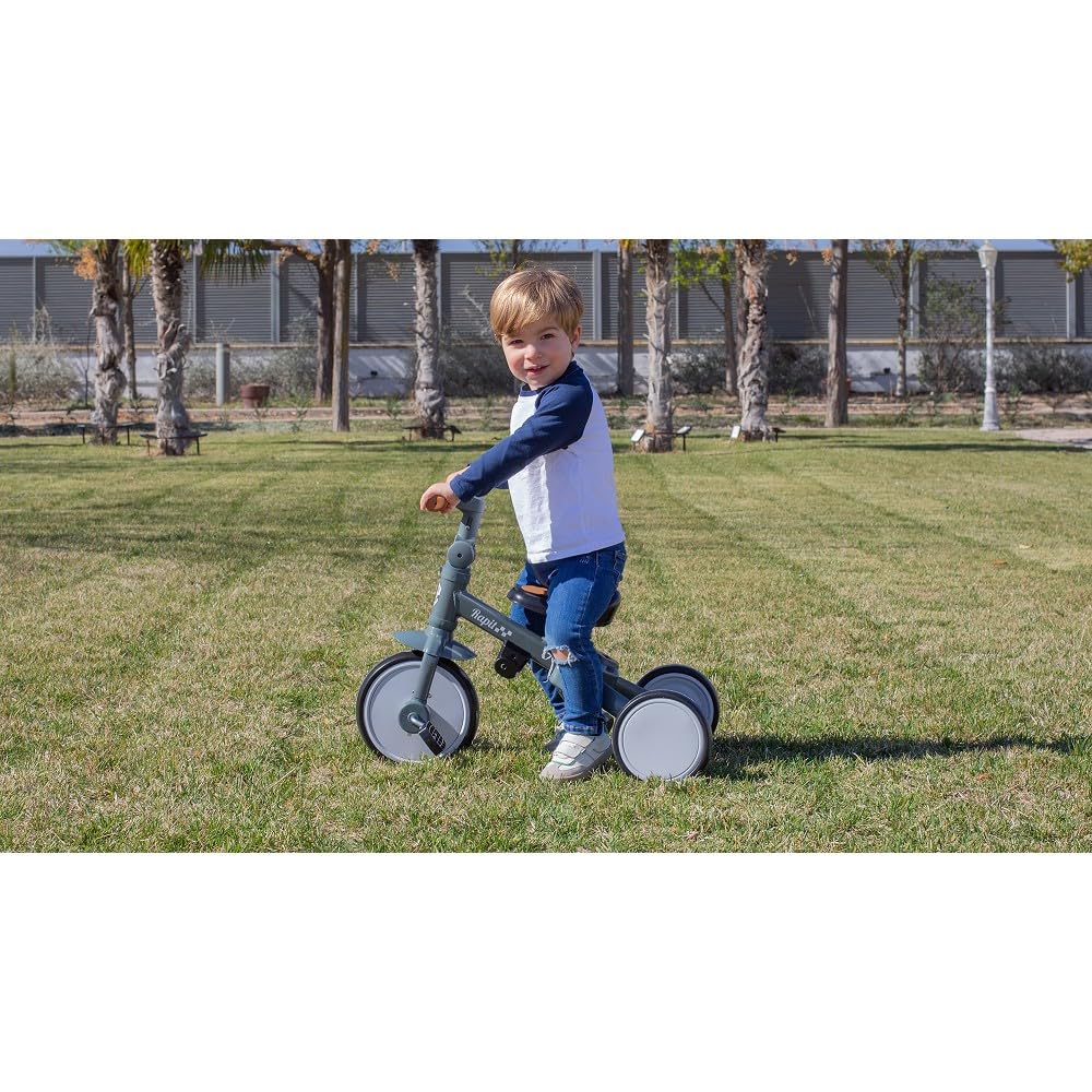 Interbaby 5-ühes evolutsiooniline kolmerattaline ratas, sinakashall