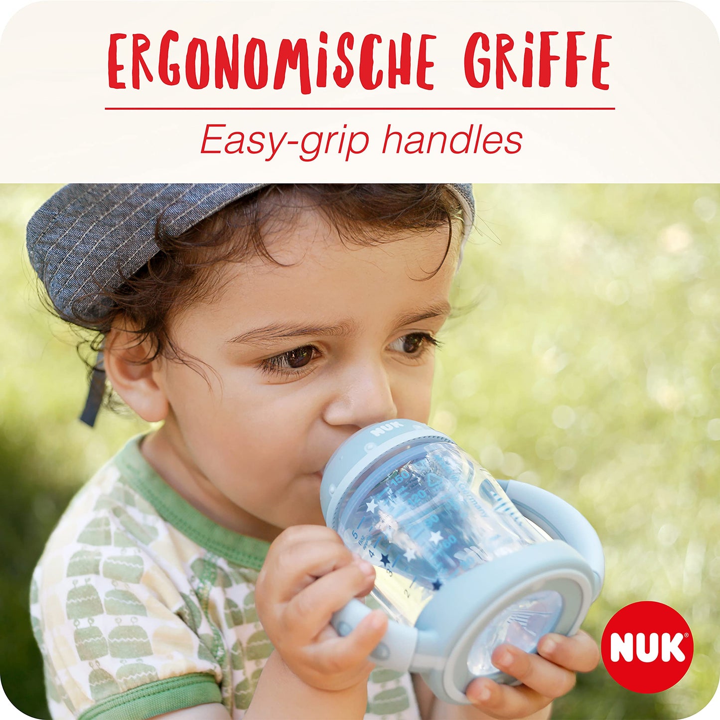 NUK Disney First Choice joogitops sangadega, 150 ml, 6–18 kuud, roosa