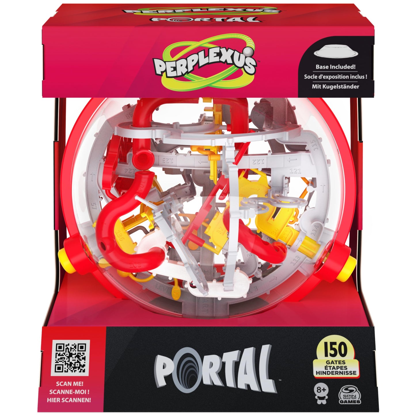 Perplexus Portal 3D labürindipall 150 takistusega, Spin Master