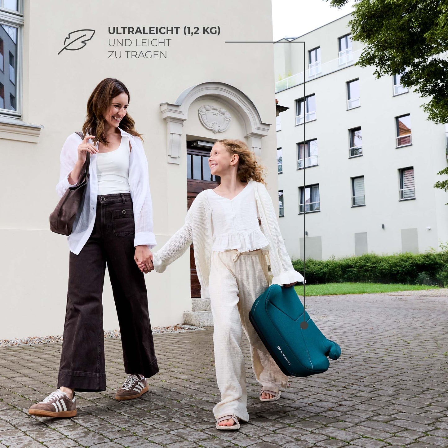 Kinderkraft I-BOOST 2 I-SIZE turvatooli istmekõrgendus, 125-150 cm, must