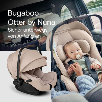 Bugaboo Otter by Nuna turvahäll Desert Taupe Melange, 0–15 kuud