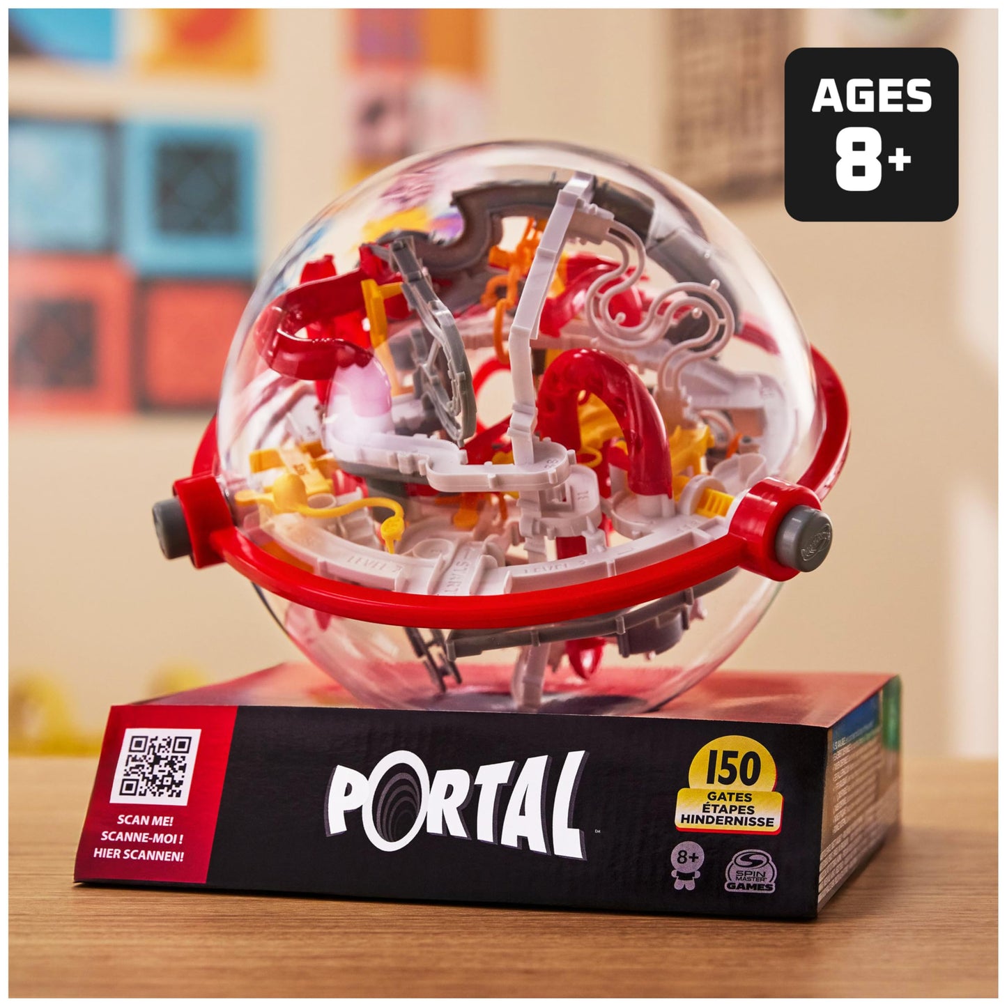 Perplexus Portal 3D labürindipall 150 takistusega, Spin Master