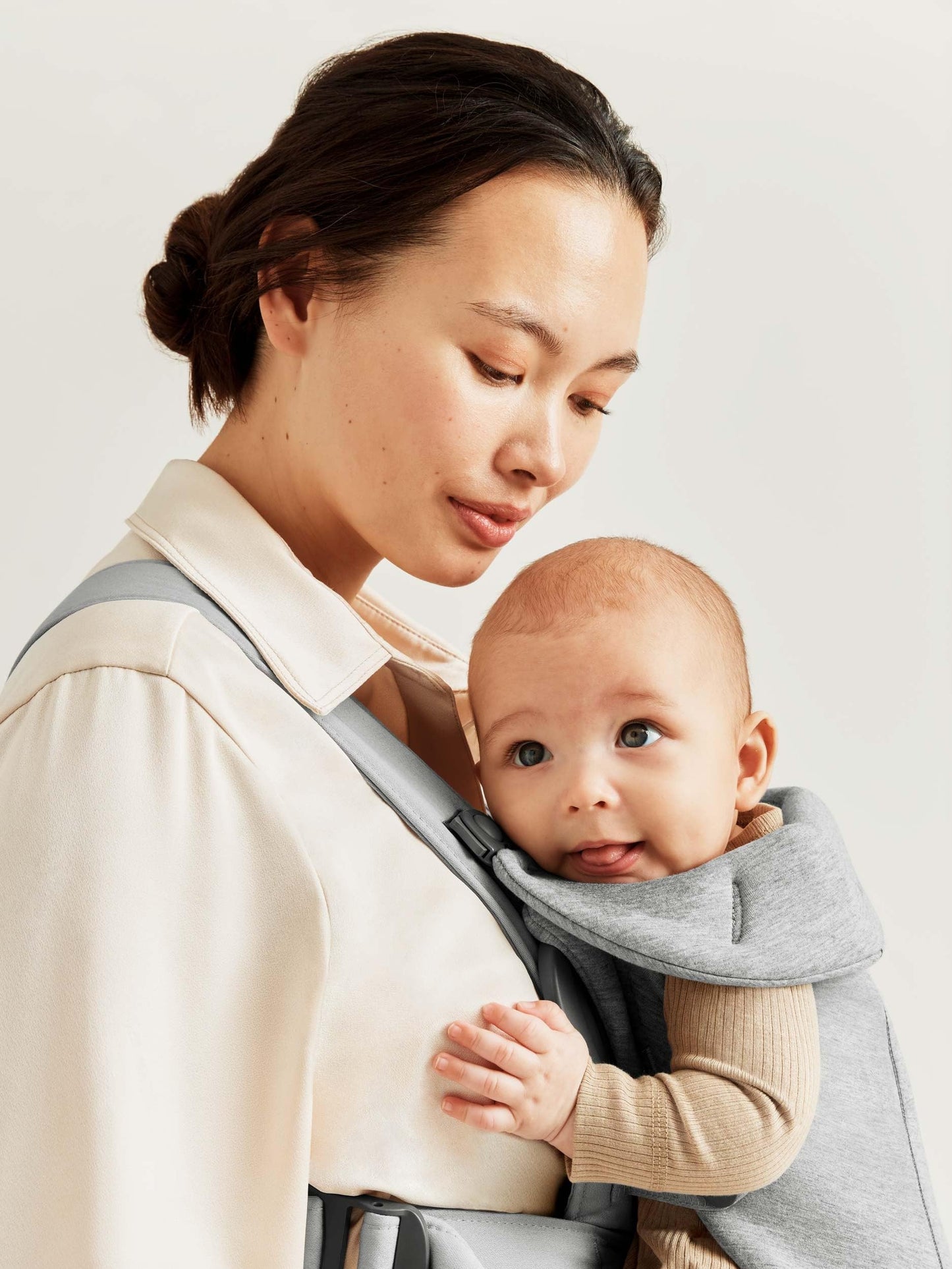 BabyBjörn Baby Carrier Mini kandekott, 3D-jersey, helehall